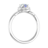 1/2 Carat 4-Prong Set Diamond Solitaire Engagement Ring in Gold