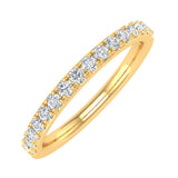 1/4 Carat Diamond Anniversary Wedding Band in Gold - IGI Certified