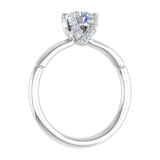 5/8 Carat 4-Prong Set Diamond Solitaire Engagement Ring in Gold