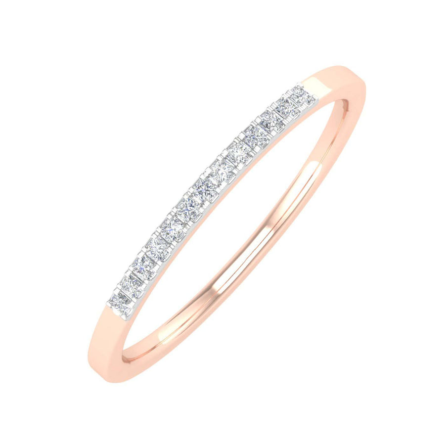 1/10 cttw Diamond Stackable Anniversary Ring in Gold