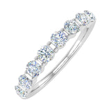 1 Carat Diamond Wedding Band Ring in Gold - IGI Certified
