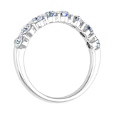 1 Carat Diamond Wedding Band Ring in Gold - IGI Certified