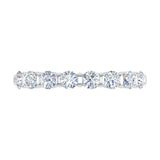 1 Carat Diamond Wedding Band Ring in Gold - IGI Certified