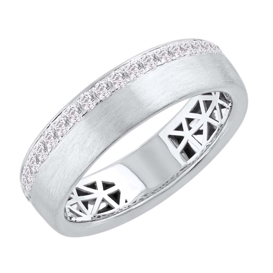 1/3 Carat Diamond Unisex Wedding Band Ring in Gold