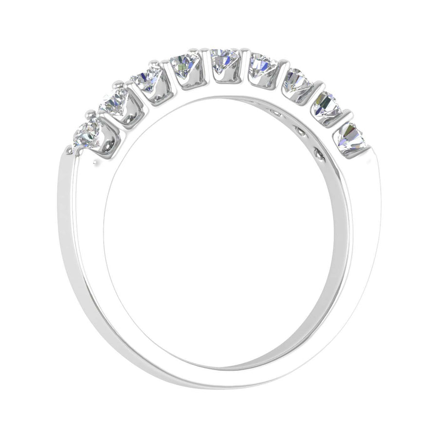1/2 Carat Natural Diamond Wedding Band Ring in Gold