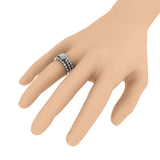 1/2 Carat Round Diamond Bridal Set Ring in Gold - IGI Certified