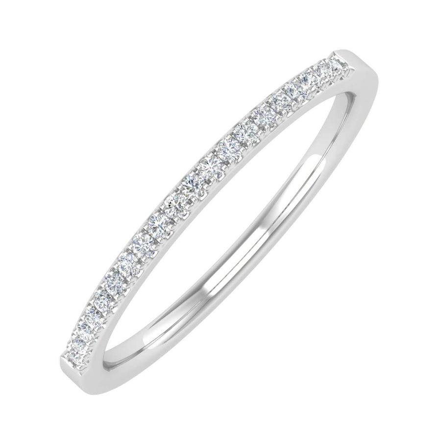 1/10 Carat (ctw) Gold Ladies Diamond Stackable Anniversary Ring