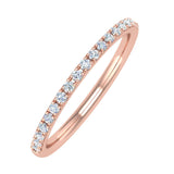 Gold Classic Diamond Wedding / Anniversary Band (0.15 Carat) - IGI Certified