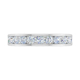 1 Carat Diamond Wedding Band Ring in Gold