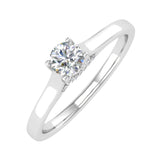 1/4 Carat Diamond Engagement Ring in Gold - IGI Certified