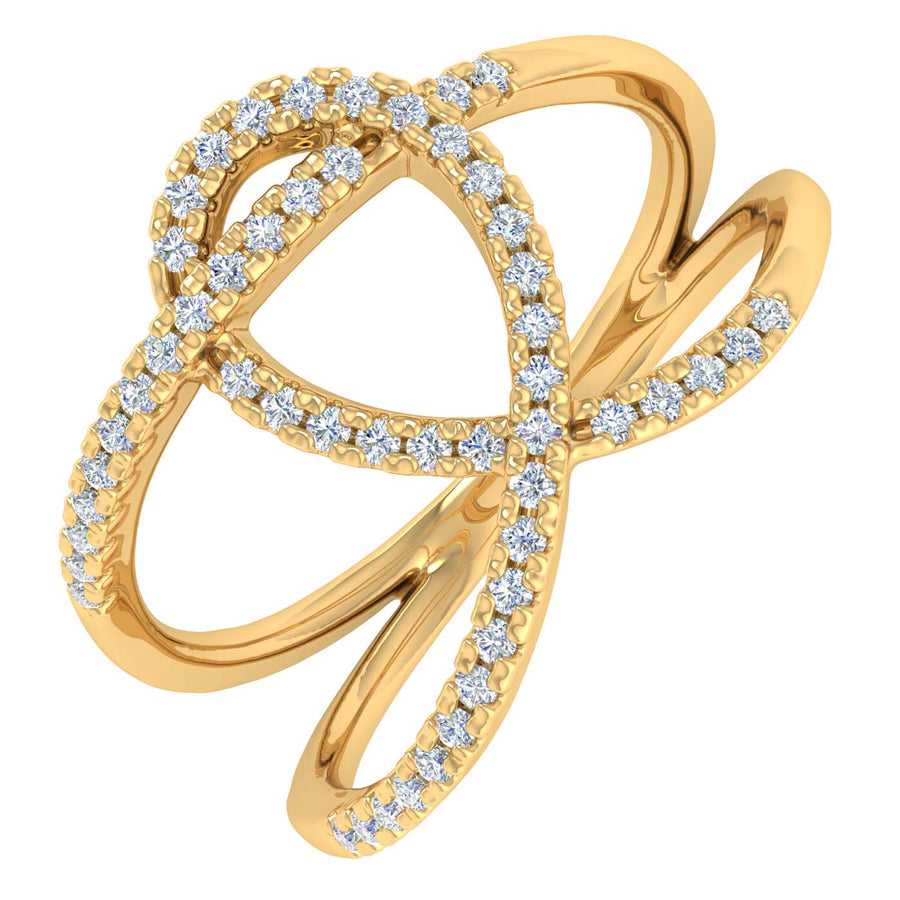 1/4 Carat Diamond Ring in Gold
