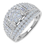 1 1/2 Carat Diamond Ring Band in Gold