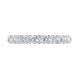 2 1/2 Carat Prong Set Diamond Eternity Ring Band in Gold