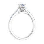0.42 Carat Solitaire Diamond Engagement Ring in Gold-Preview 1
