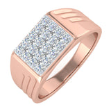 1/2 Carat Men's Diamond Wedding Band Ring in Gold