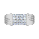 1/2 Carat Men's Diamond Wedding Band Ring in Gold