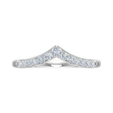 1/5 Carat Diamond Wedding Anniversary Ring in Gold