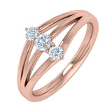 1/4 Carat Diamond Ring Band in Gold