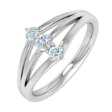 1/4 Carat Diamond Ring Band in Gold