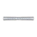 0.18 Carat Diamond Wedding Band Ring in Gold