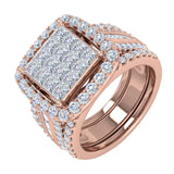 2.6 Carat Diamond Engagement Ring Band in Gold