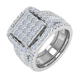 2.6 Carat Diamond Engagement Ring Band in Gold