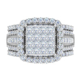 2.6 Carat Diamond Engagement Ring Band in Gold