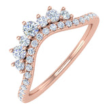 1/3 Carat Diamond Anniversary Ring Enhancer in Gold
