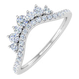 1/3 Carat Diamond Anniversary Ring Enhancer in Gold