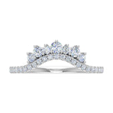 1/3 Carat Diamond Anniversary Ring Enhancer in Gold