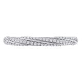 1/5 Carat Diamond Wedding Band Ring in Gold